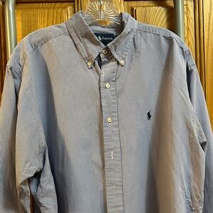 Men's Classic Gray Button Down Shirt